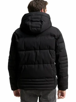 Herren Steppjacke mit Kapuze