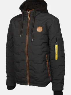 Herren Steppjacke mit vielen Details