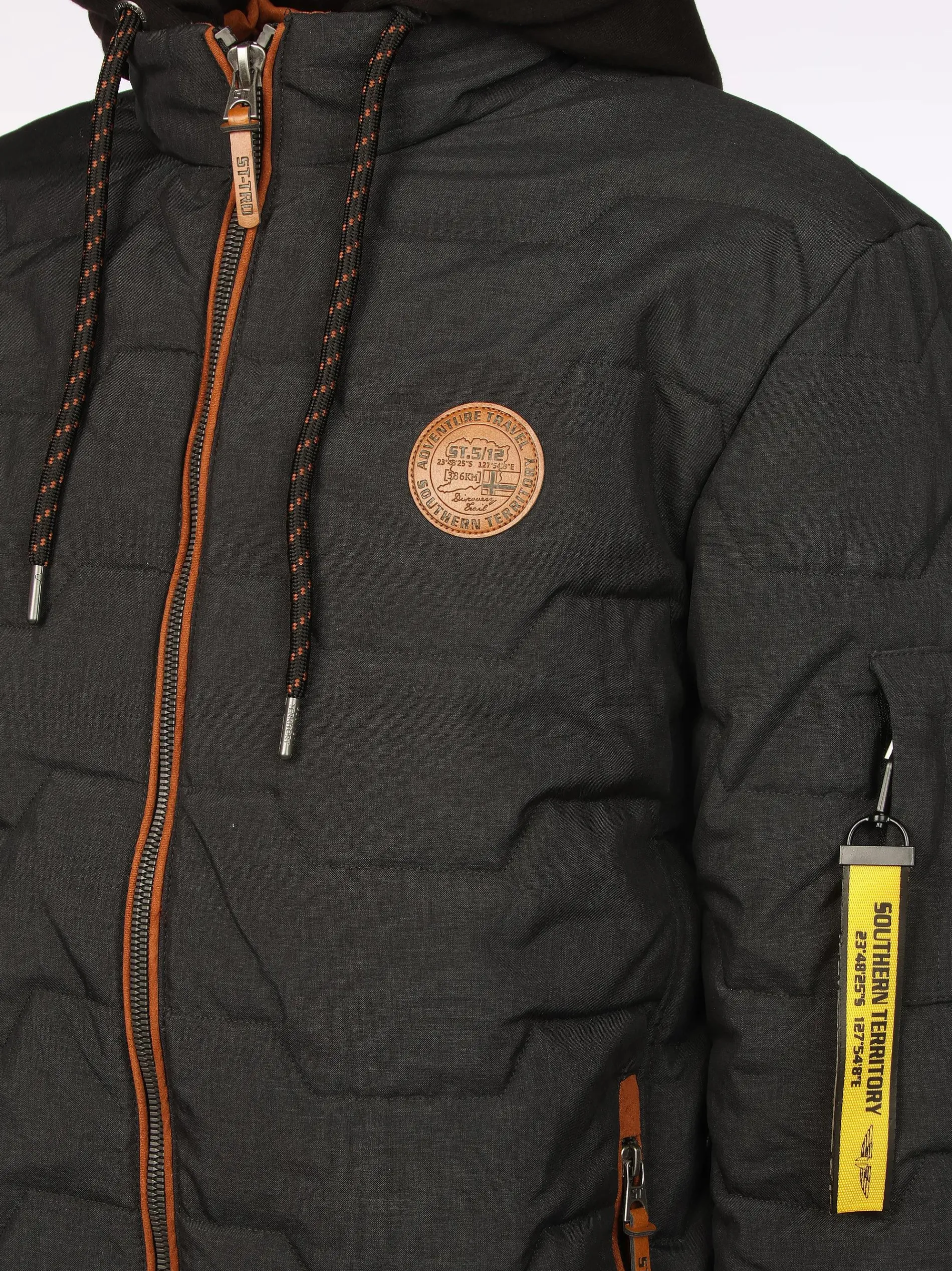 Herren Steppjacke mit vielen Details