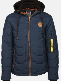 Herren Steppjacke mit vielen Details