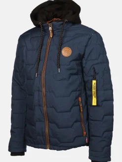 Herren Steppjacke mit vielen Details