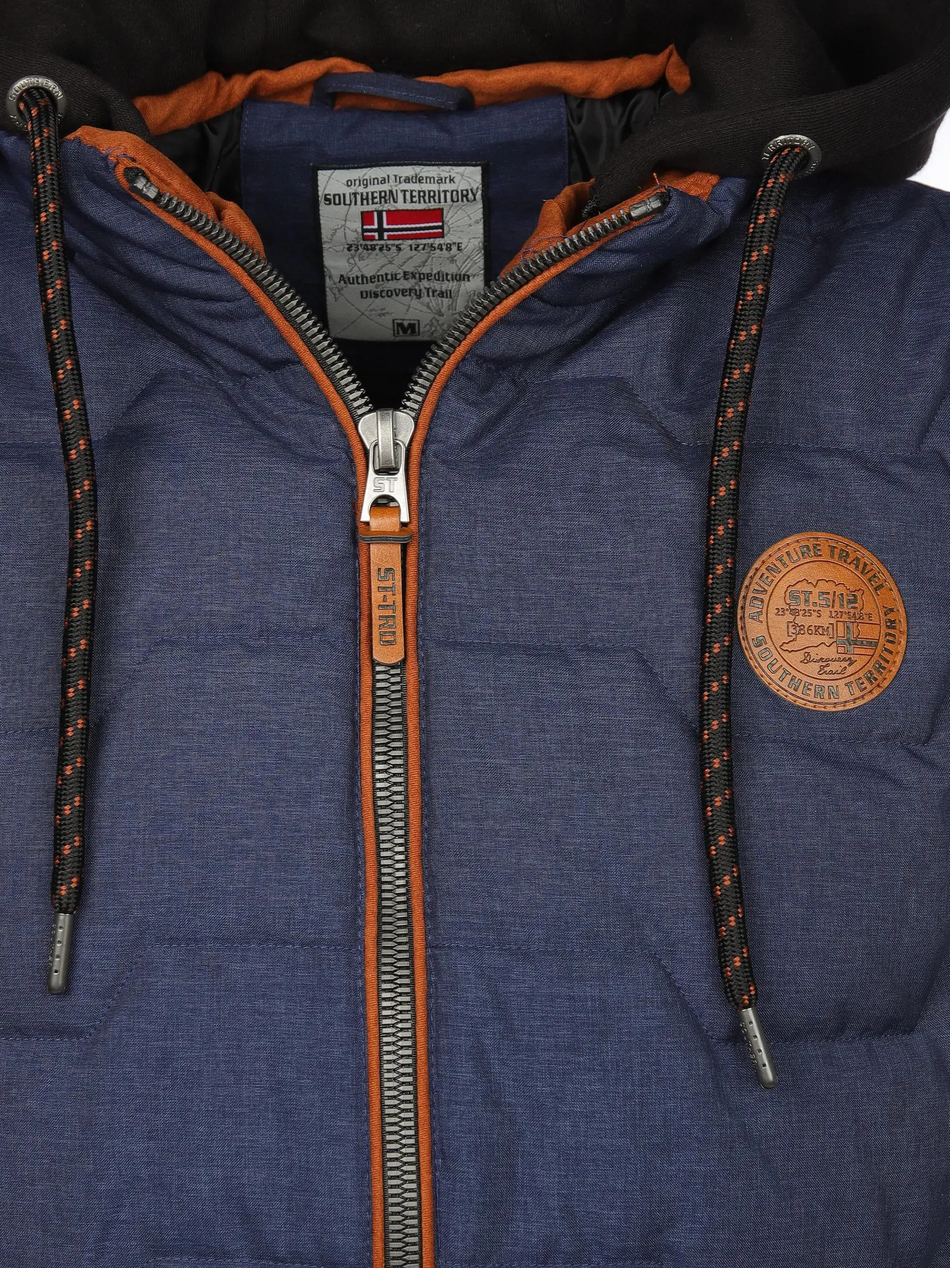 Herren Steppweste 2in1 mit Kapuze