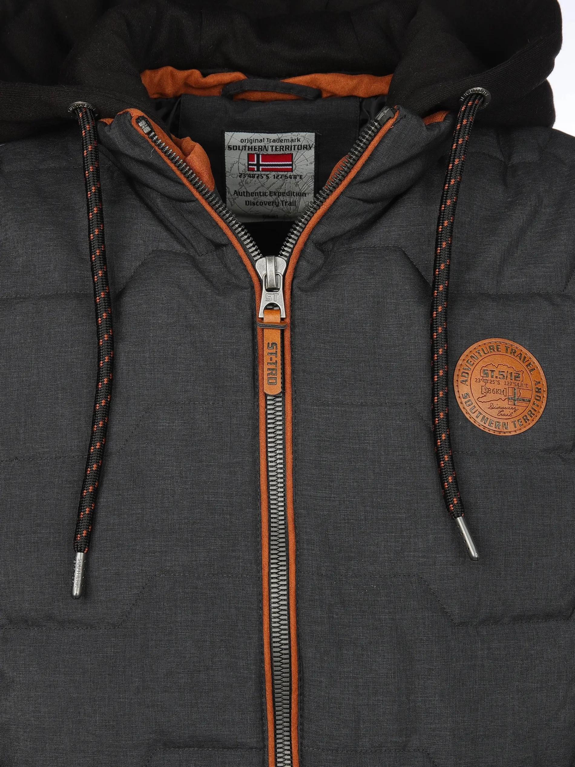 Herren Steppweste 2in1 mit Kapuze