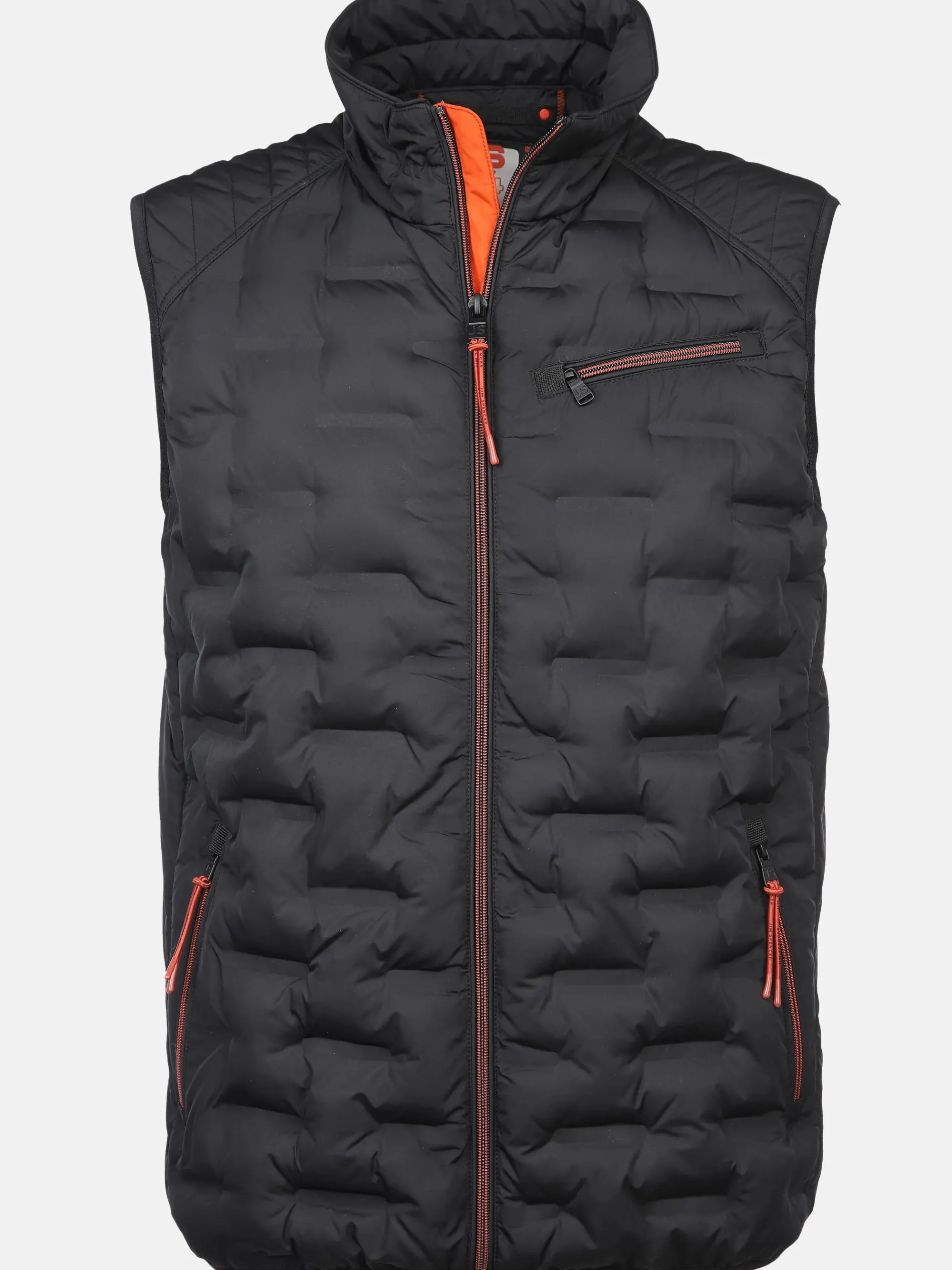 Herren Steppweste mit Stehkragen