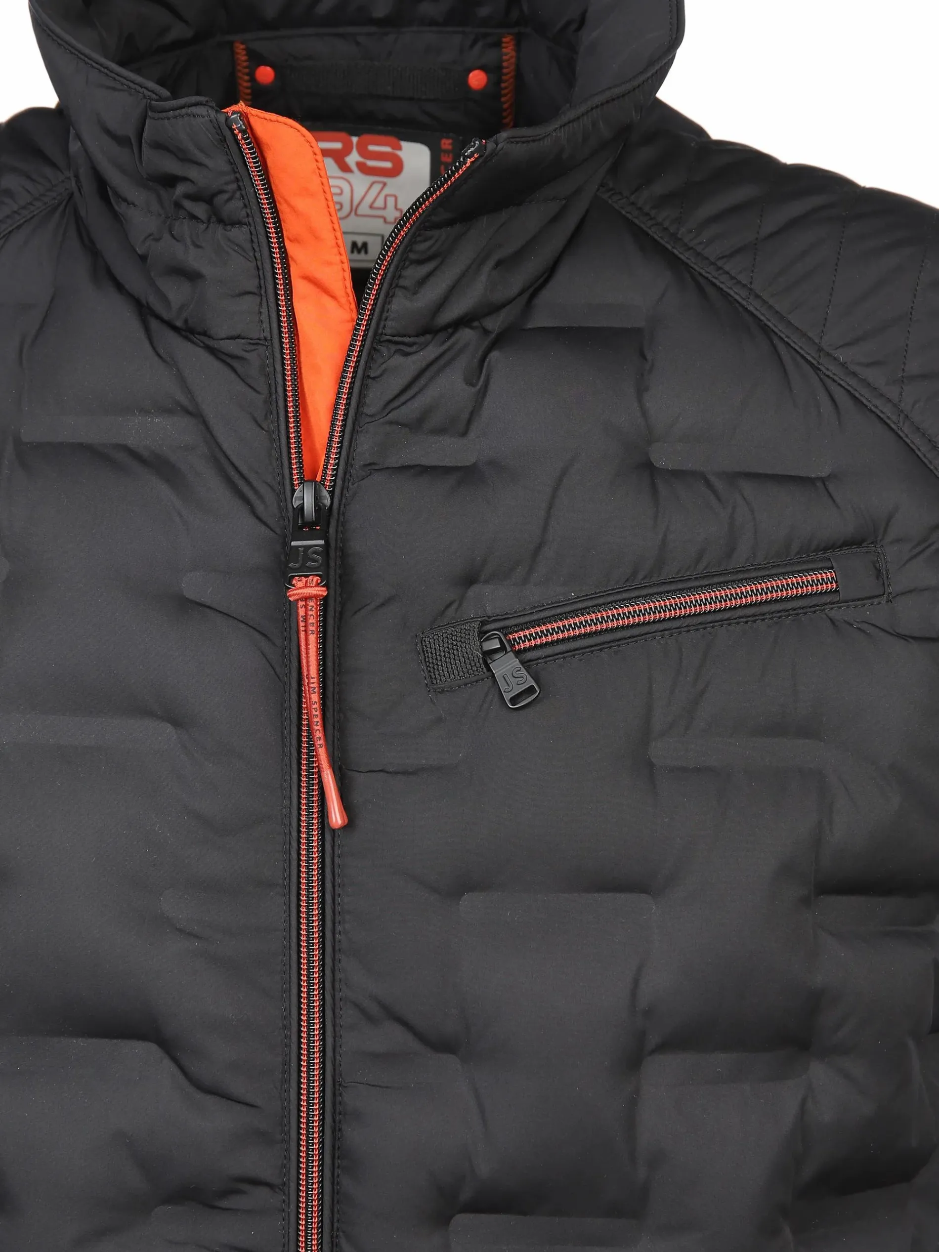 Herren Steppweste mit Stehkragen