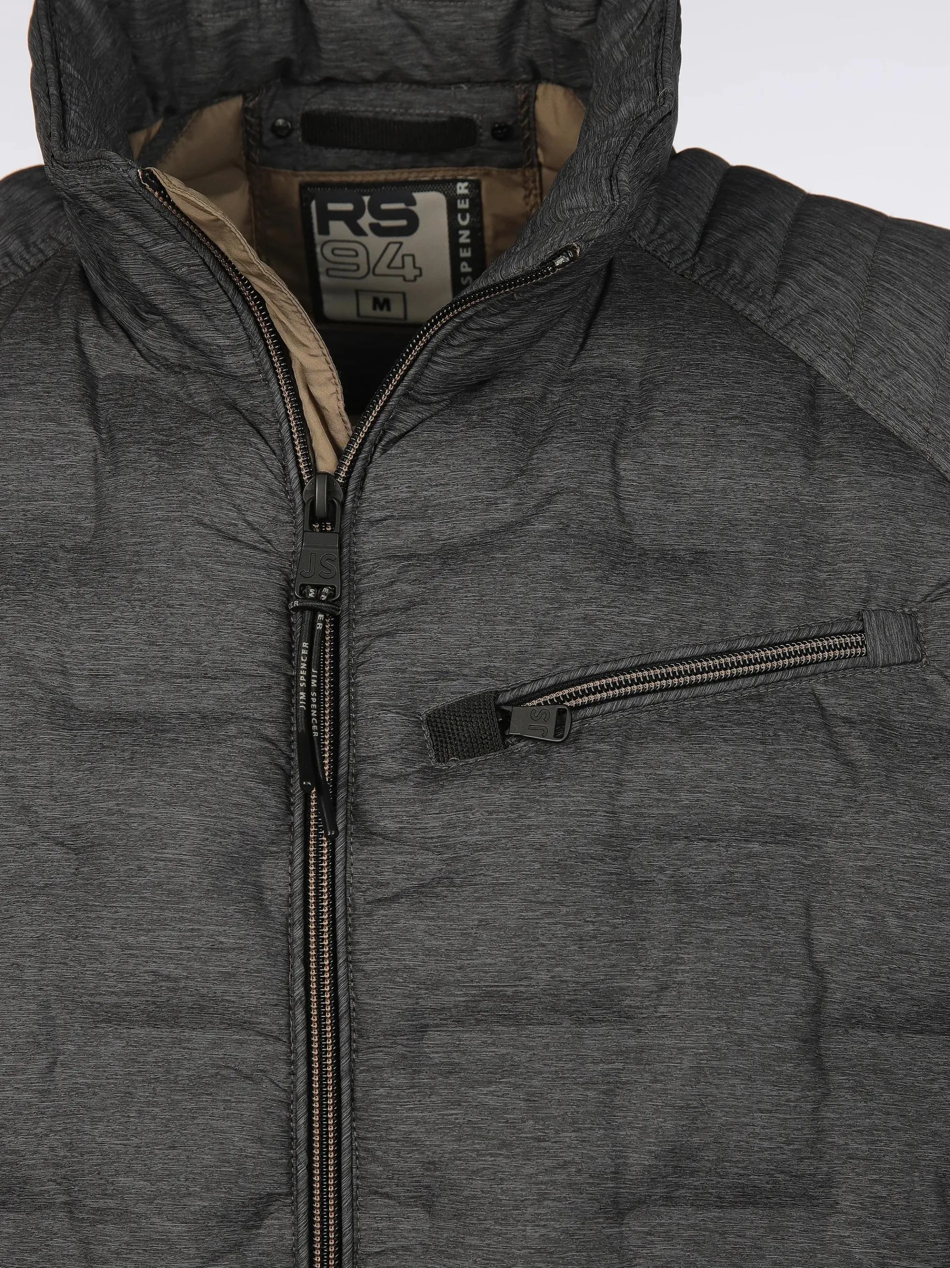 Herren Steppweste mit Stehkragen