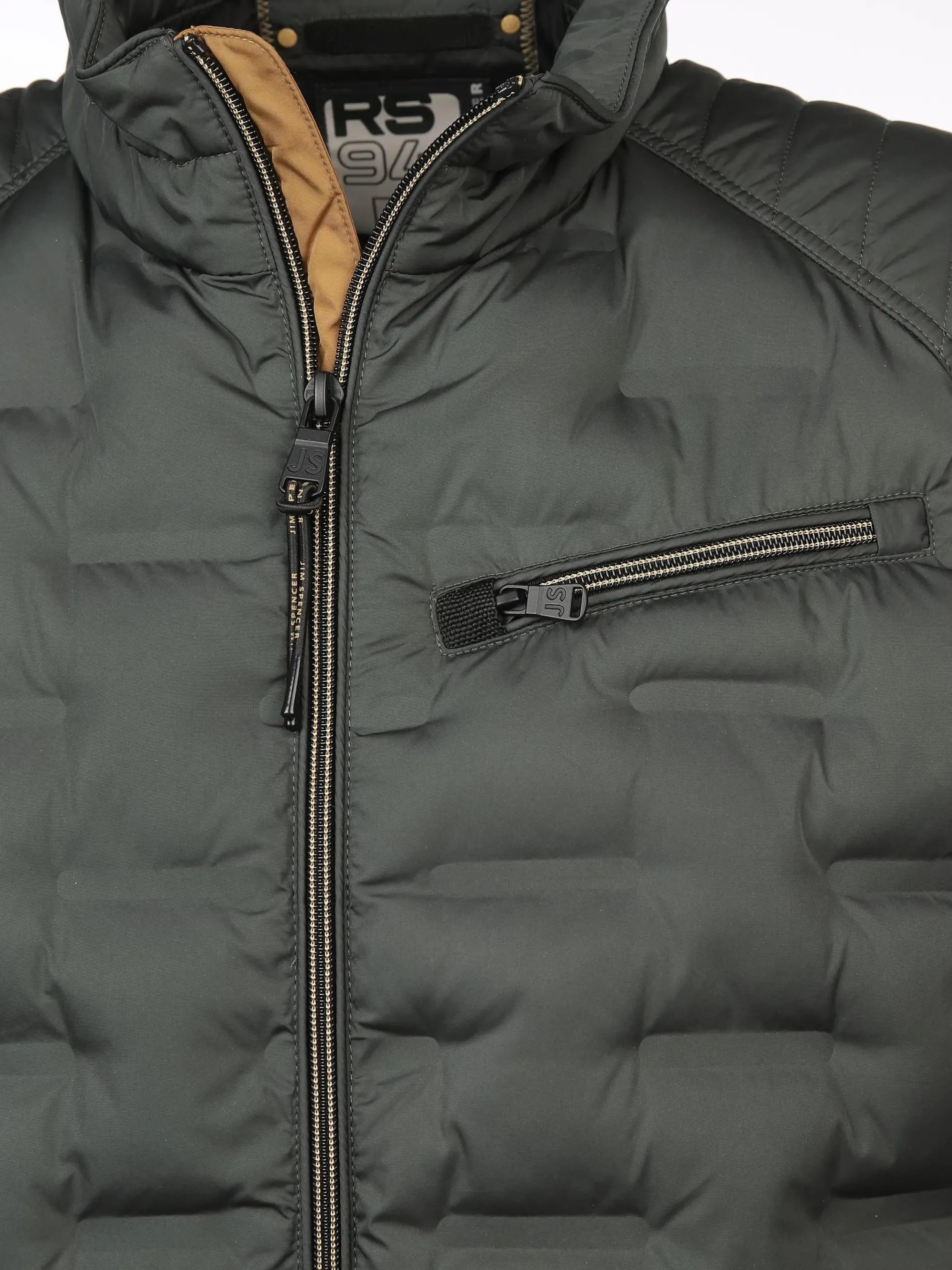 Herren Steppweste mit Stehkragen