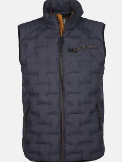 Herren Steppweste mit Stehkragen