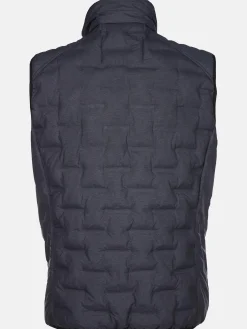 Herren Steppweste mit Stehkragen