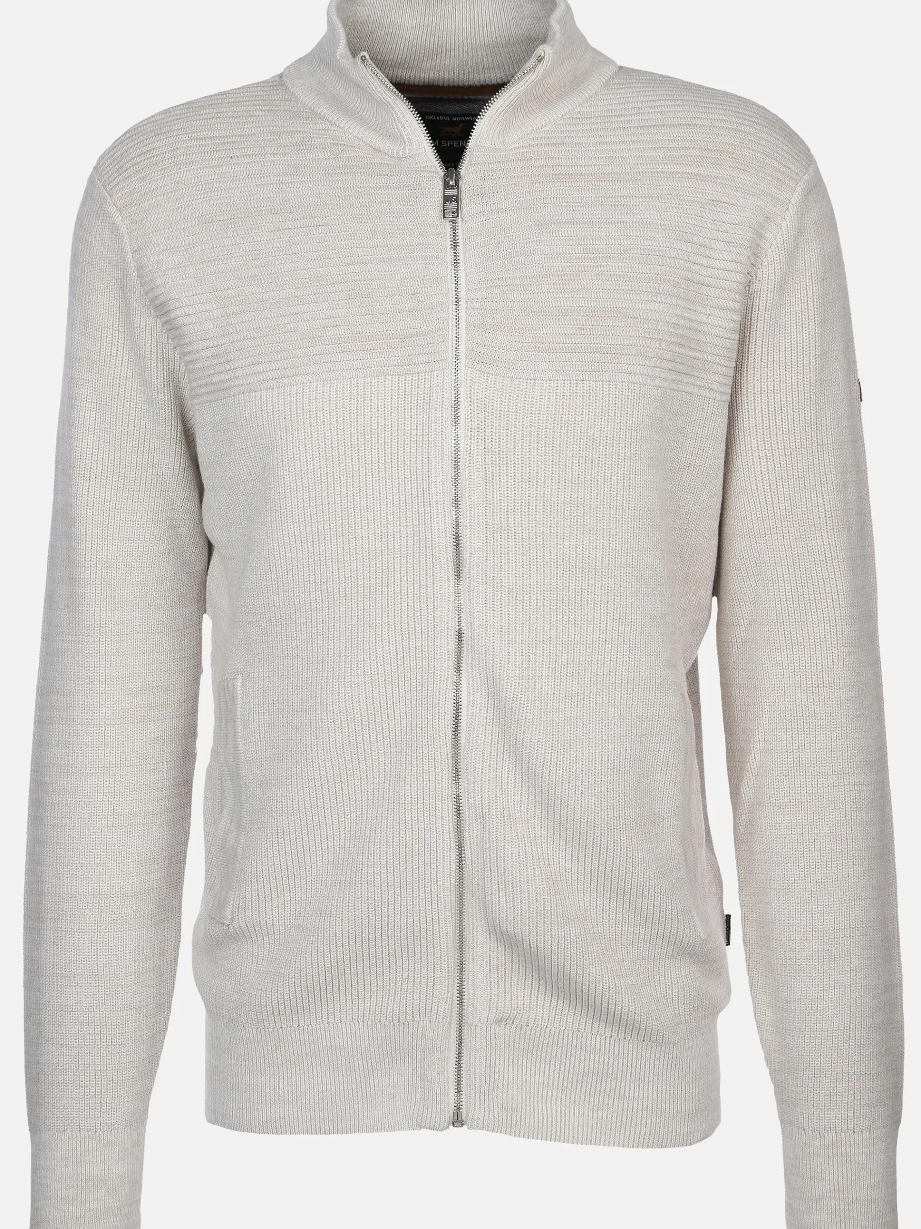 Herren Strickcardigan mit Reißverschluss