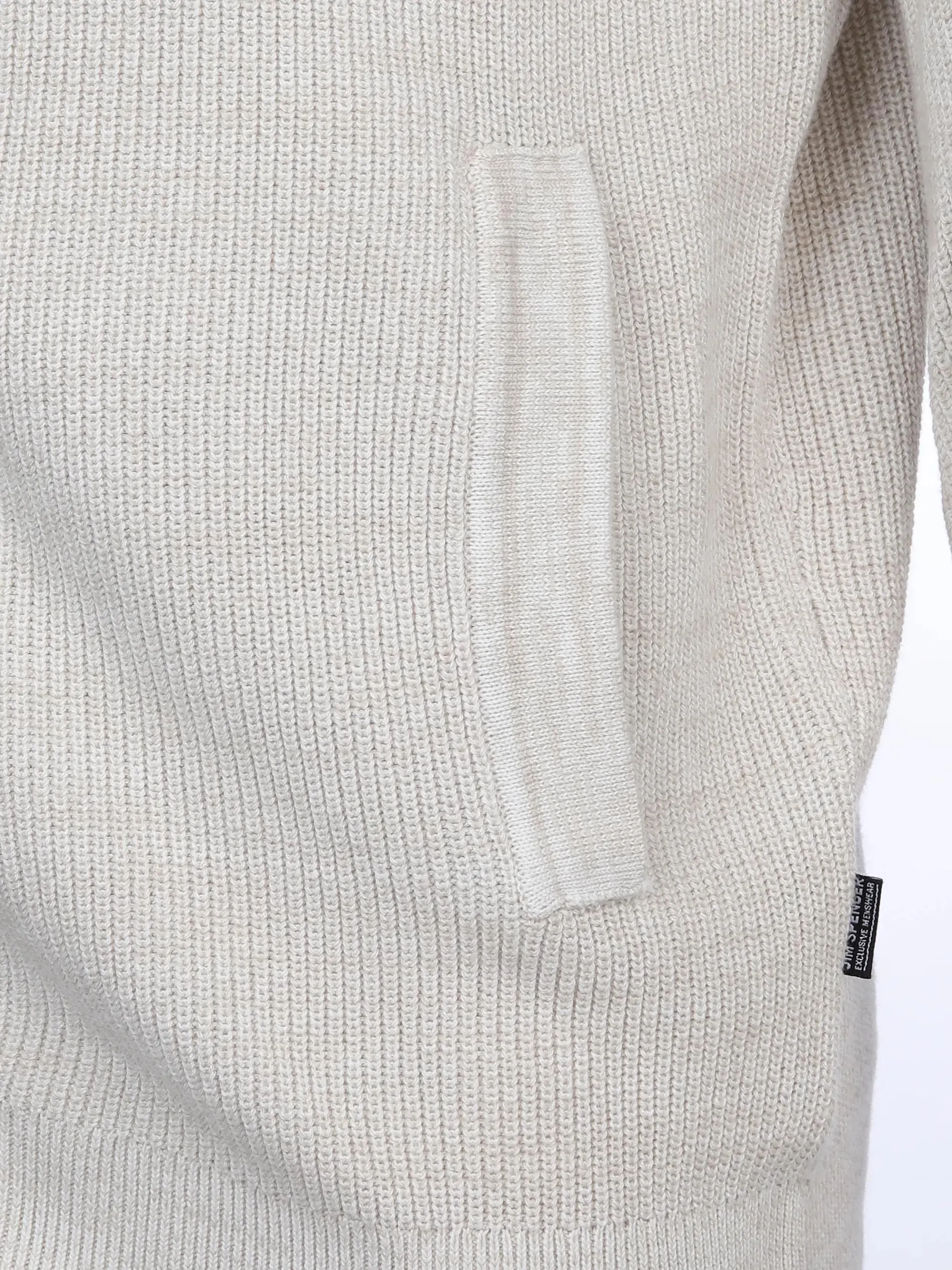 Herren Strickcardigan mit Reißverschluss