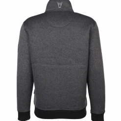 Herren Strickfleece Arbeitsjacke