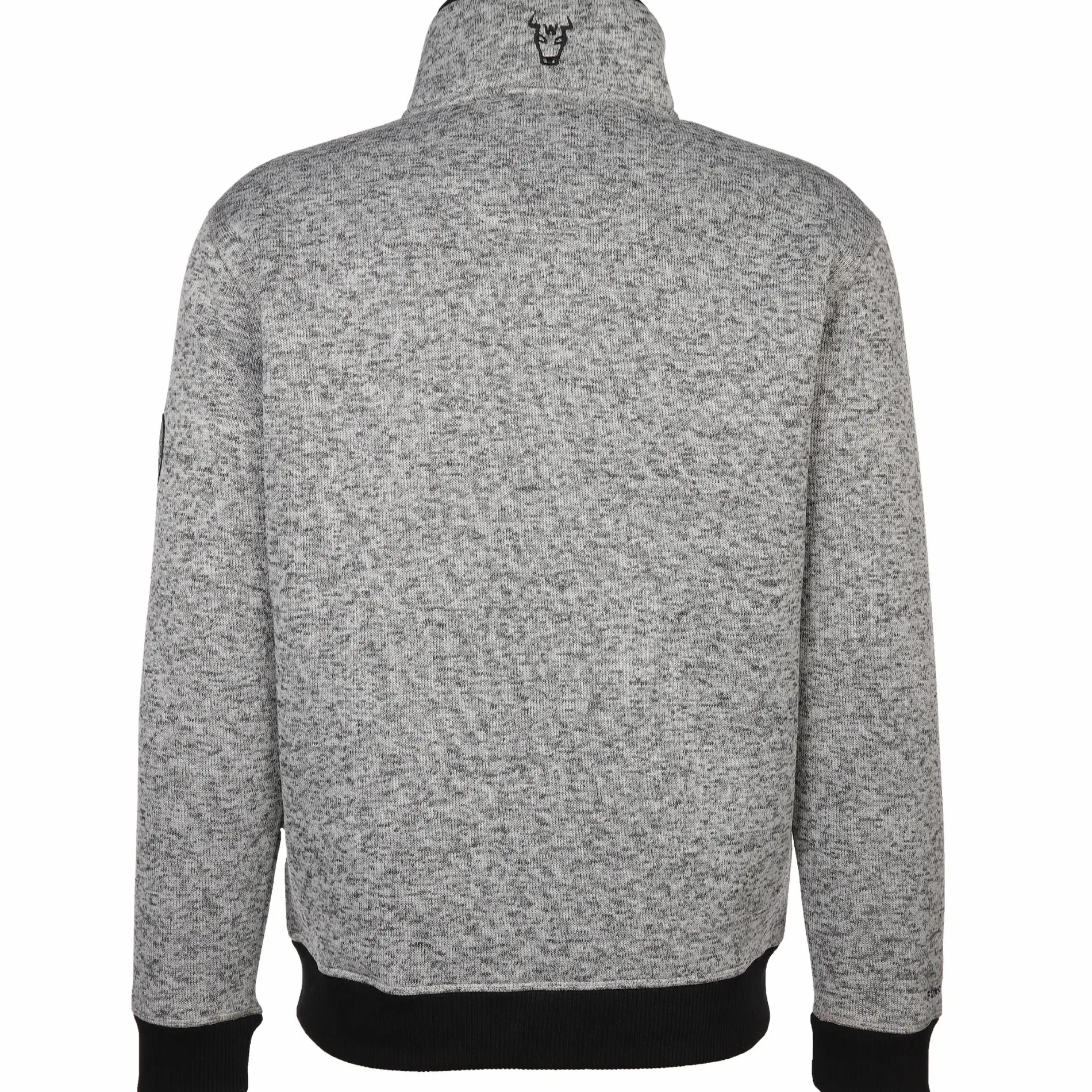 Herren Strickfleece Arbeitsjacke