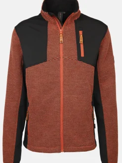 Herren Strickfleece Jacke