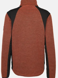 Herren Strickfleece Jacke