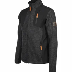 Herren Strickfleece Jacke