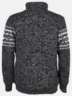 Herren Strickjacke meliert