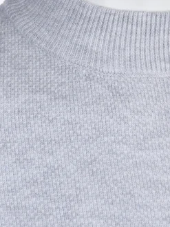 Herren Strickpullover in melierter Optik