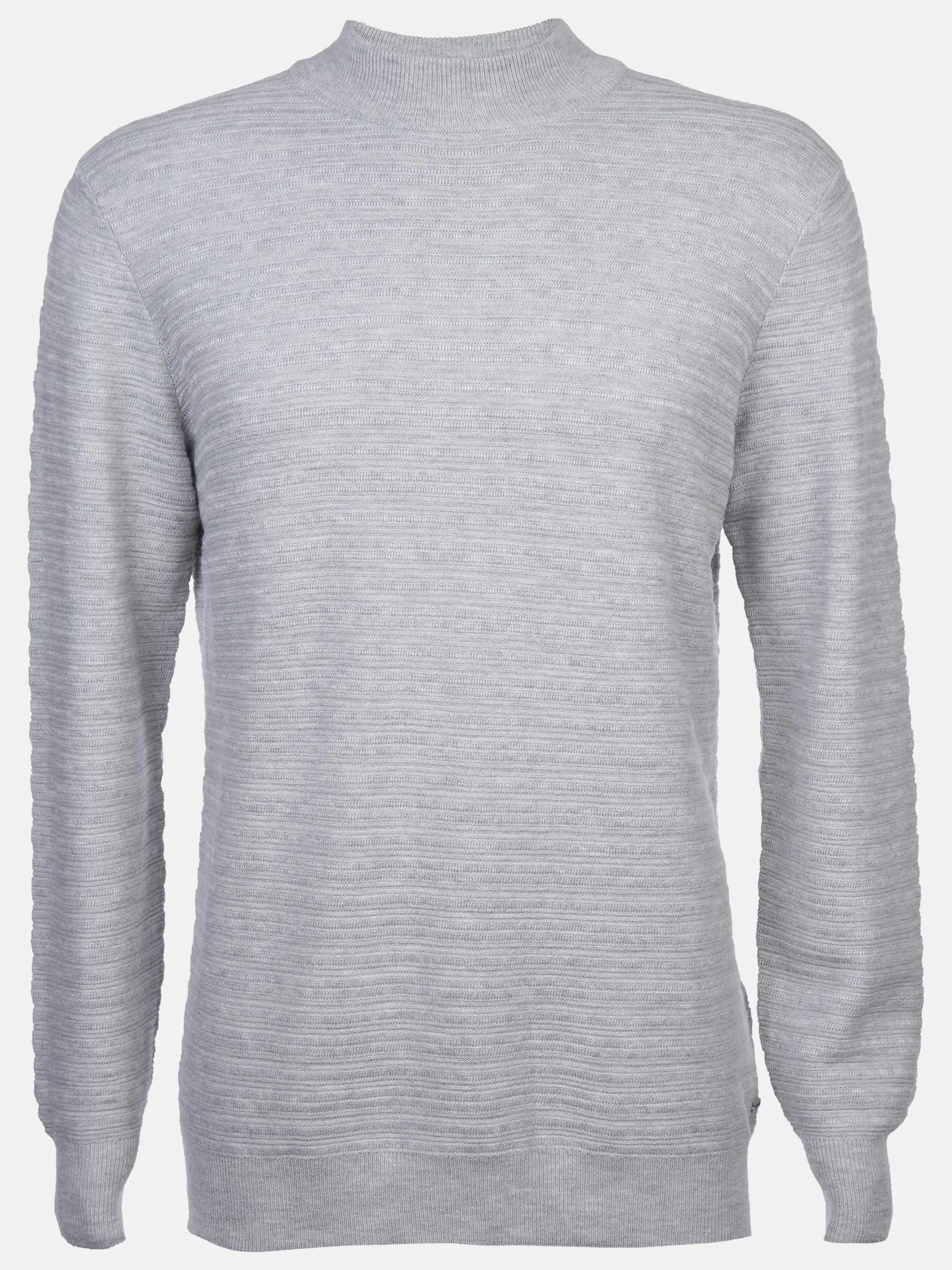 Herren Strickpullover mit Stehkragen