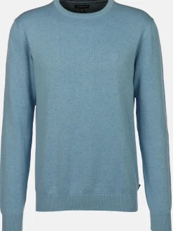 Herren Strickpullover unifarben