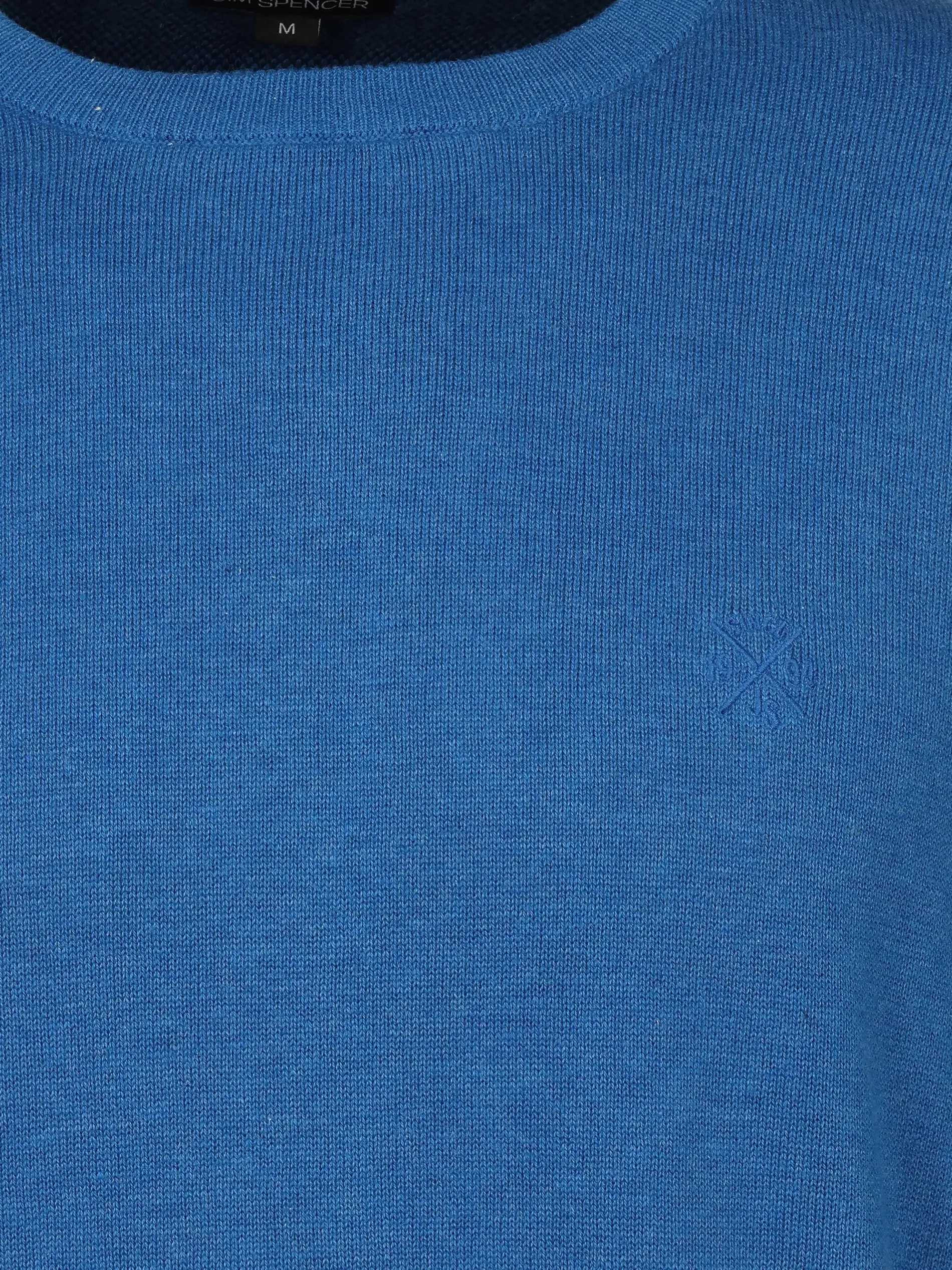 Herren Strickpullover unifarben