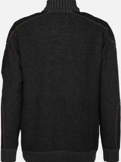 Herren Stricktroyer mit Stickerei