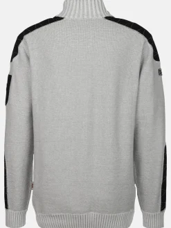 Herren Stricktroyer mit Stickerei