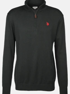 Herren Stricktroyer mit Stickerei