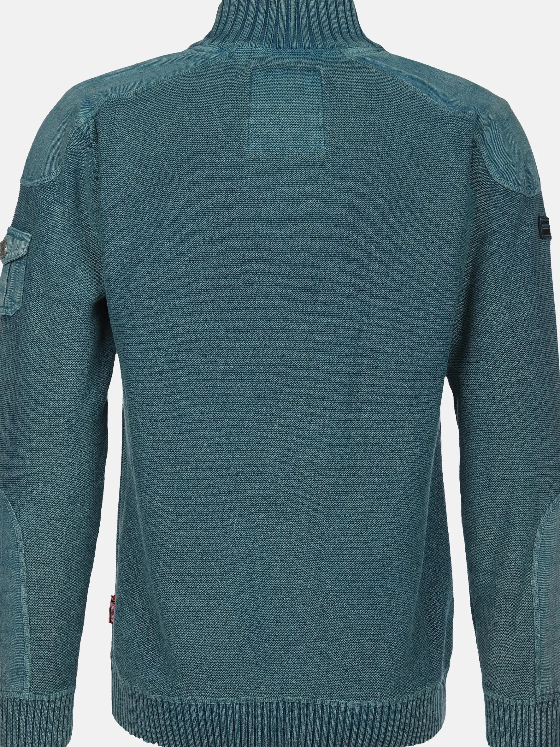 Herren Stricktroyer mit Stickerei-Applikation