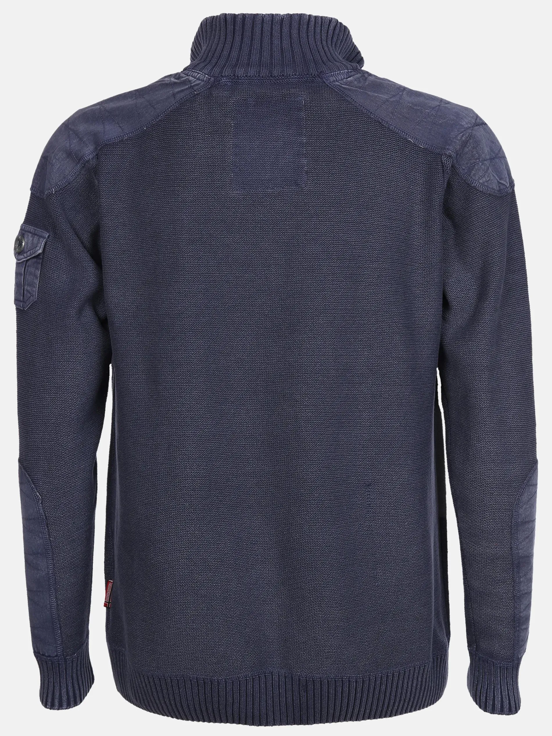 Herren Stricktroyer mit Stickerei-Applikation