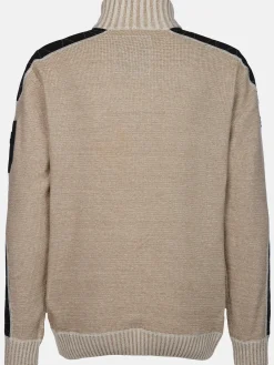 Herren Stricktroyer mit Stickerei