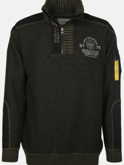 Herren Stricktroyer mit Stickerei