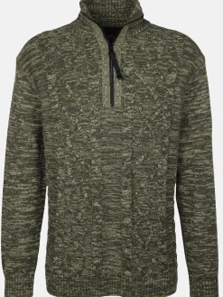 Herren Stricktroyer mit Zopfmuster