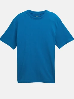 Herren Strukturshirt unifarben