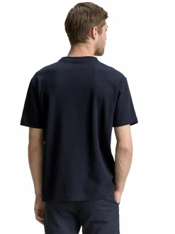 Herren Strukturshirt unifarben