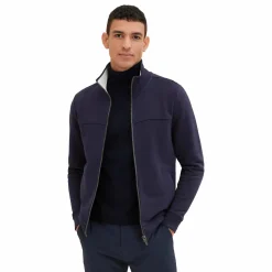 Herren Sweatjacke in Troyerform