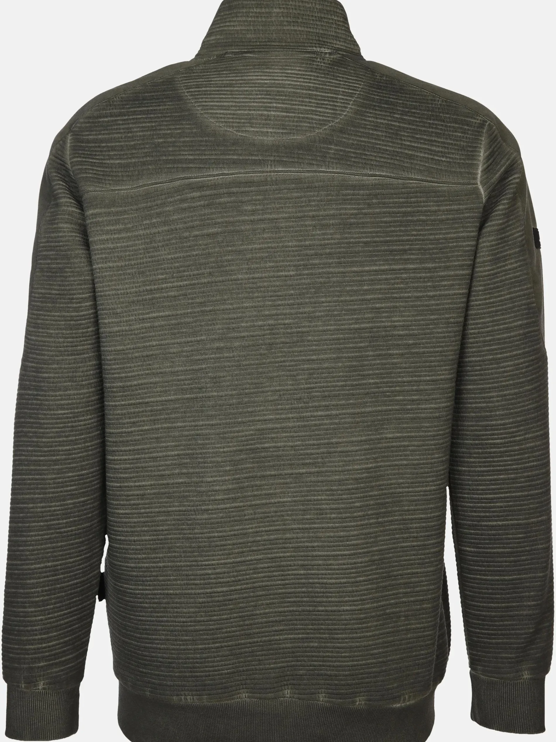 Herren Sweatjacke in verwaschener Optik