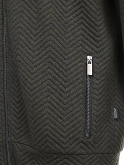 Herren Sweatjacke mit schöner Struktur