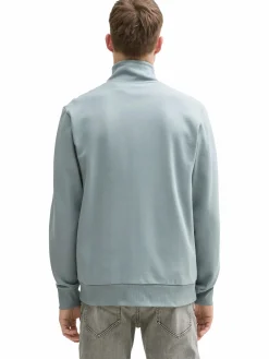 Herren Sweatjacke mit Stehkragen