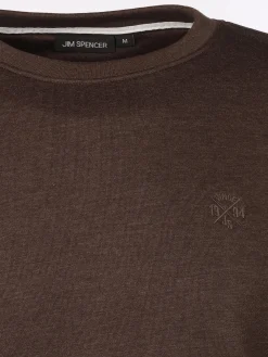 Herren Sweatshirt in melierter Optik