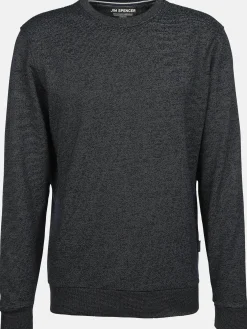 Herren Sweatshirt in melierter Optik