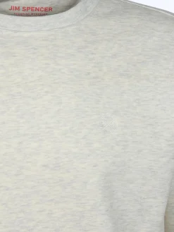 Herren Sweatshirt in melierter Optik