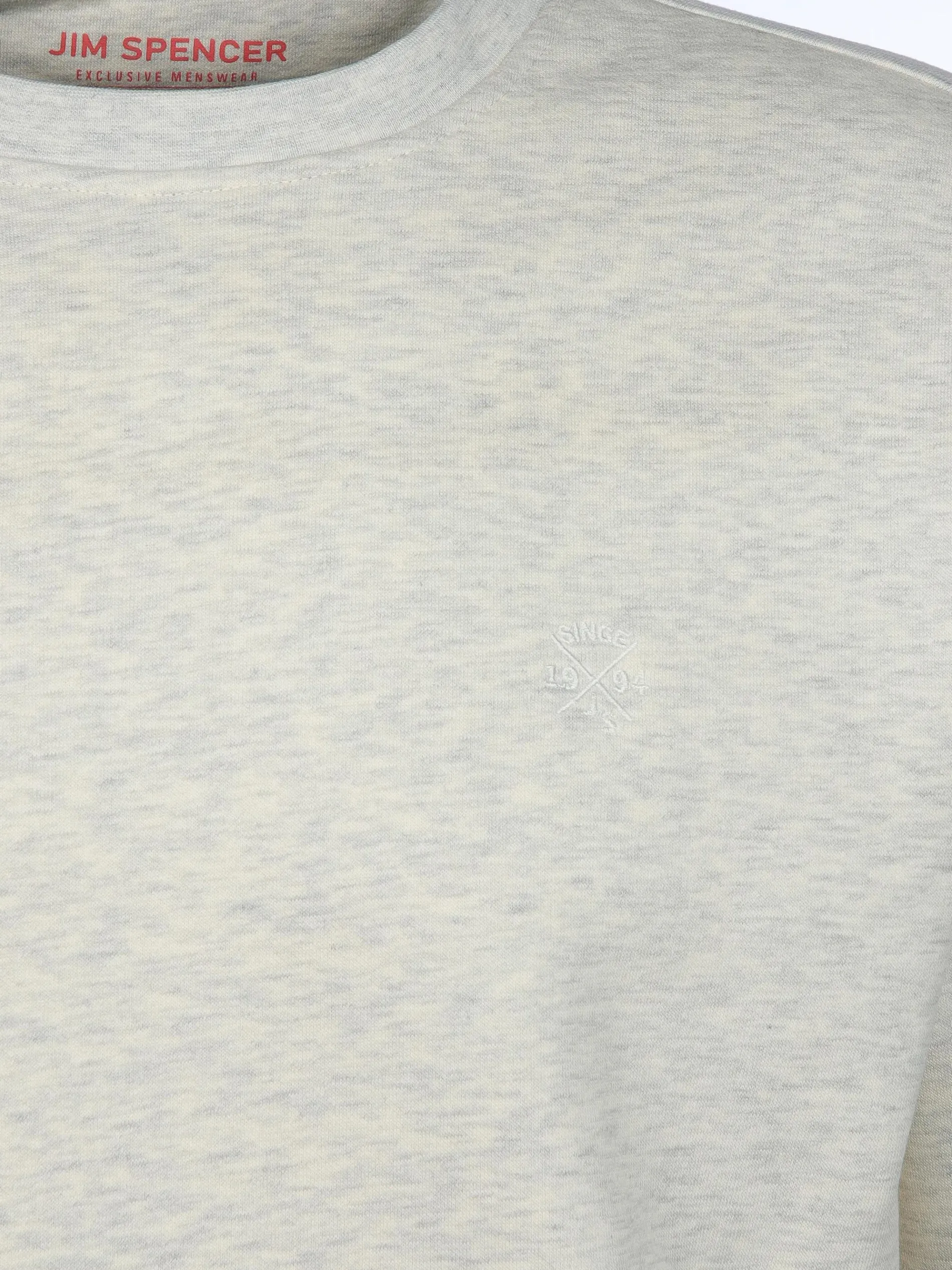 Herren Sweatshirt in melierter Optik