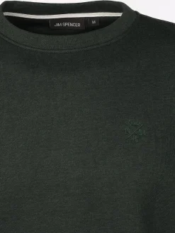 Herren Sweatshirt in melierter Optik