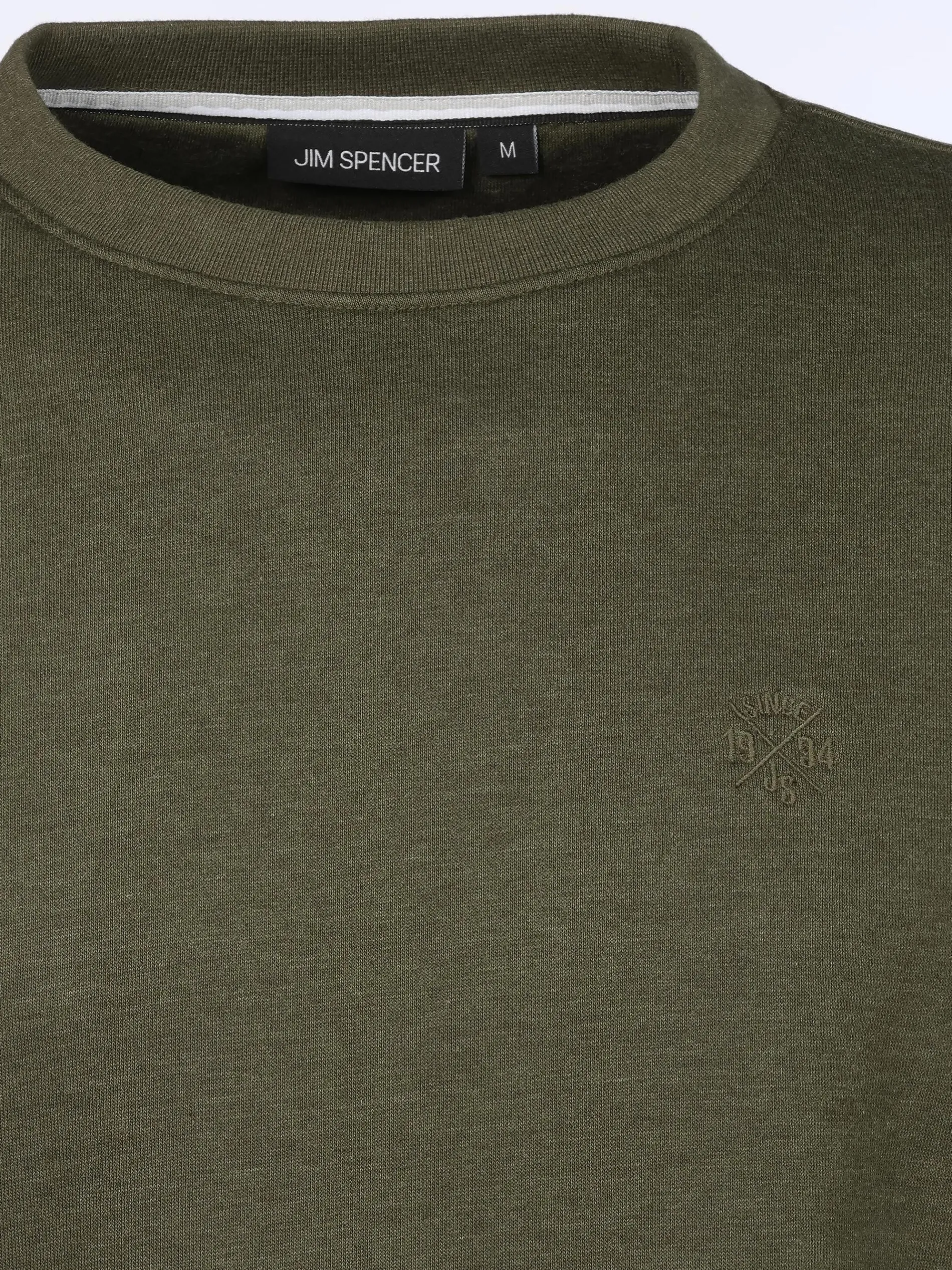 Herren Sweatshirt in melierter Optik