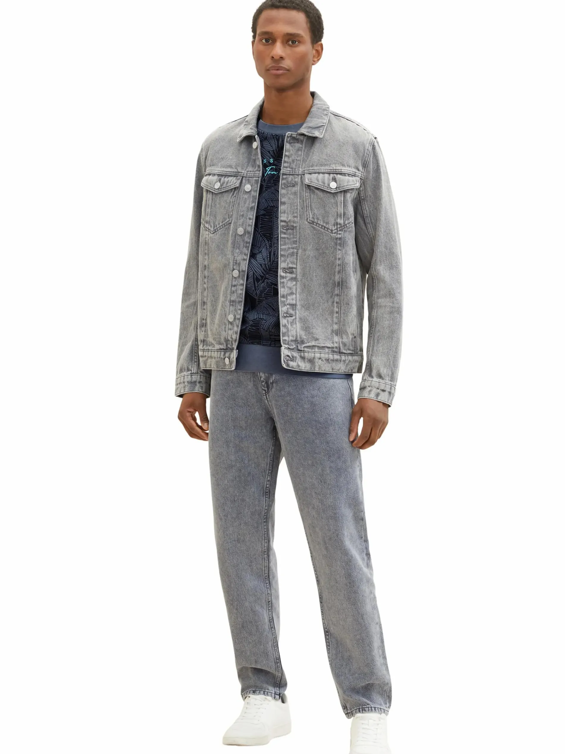 Herren Sweatshirt mit Jungle Print