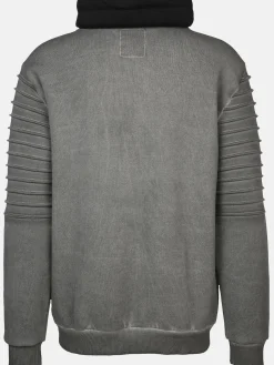 Herren Sweatshirt mit Schalkragen