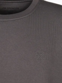 Herren Sweatshirt mit Stickerei