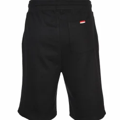Herren Sweatshorts mit kleiner Stickerei