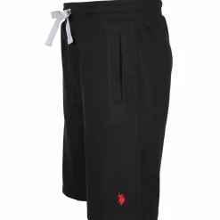 Herren Sweatshorts mit kleiner Stickerei